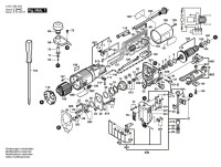 Bosch 0 601 582 642 GST 60 PE Orbital Jigsaw 240 V / GB Spare Parts GST60PE